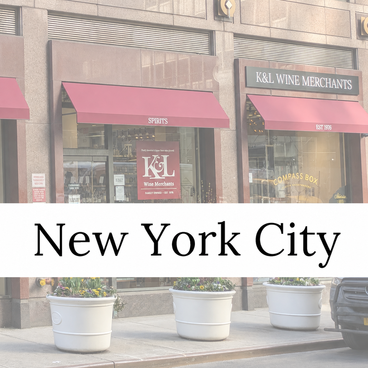 K&L Wine Merchants New York City storefront
